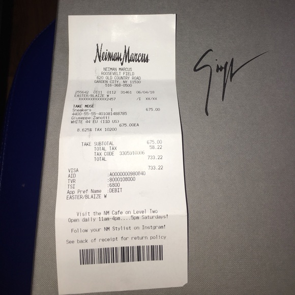 Giuseppe Zanotti Men’s Double Zip Leather Sneakers - Picture 5 of 8